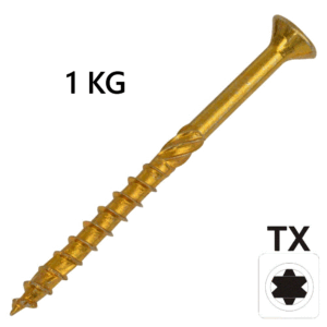 Konstruktionsschraube 1 Kg 8,0x100mm TX Senkkopf Teilgewinde