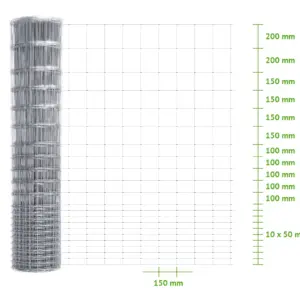 Wildzaun Knotengeflecht 200/22/15 L
