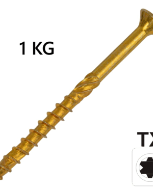 Konstruktionsschraube 1 Kg 8,0x80mm TX Senkkopf Teilgewinde galv. verzinkt