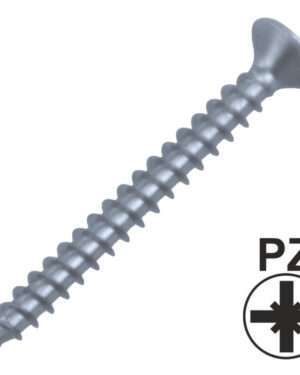 Spanplattenschraube 3,0 x 25 mm A2 PZ-Kreuzschlitz-Antrieb Senkkopf Vollgewinde