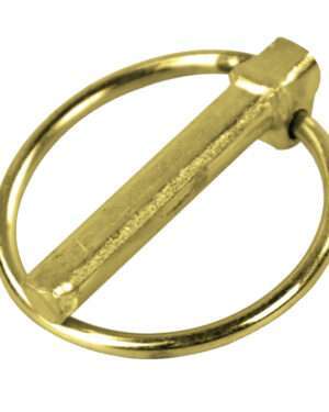 1Kg Klappsplinte 8mm aus Stahl, gelb verzinkt