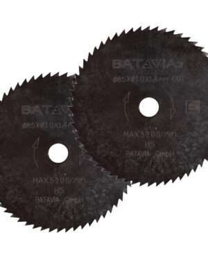 HSS Sägeblatt 2 Stück Ø 85 x 10 mm und 60 Zähnen für Maxx Saw Sägen