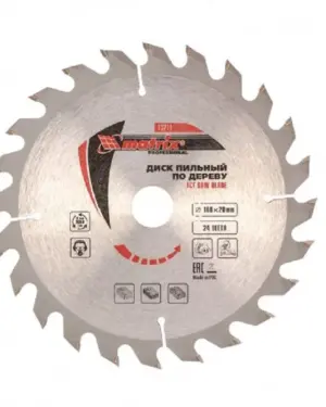 MTX Kreissägblatt für Holz / Stärke1.2 / ØD160 / Ød32 / Zähne24