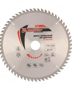 MTX Kreissägblatt für Holz / Stärke2.2 / ØD250 / Ød32 / Zähne60