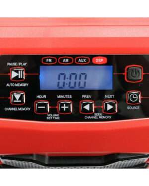 YT-82940 BAUSTELLENRADIO FM/AM USB BLUETOOTH WECHSELSTROM/18V-AKKU