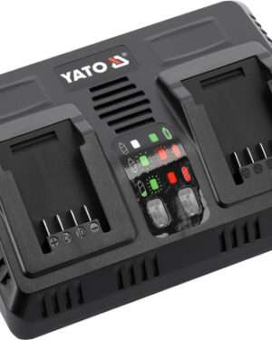 YT-828499 INTELLIGENTES DOPPELAKKU LADEGERÄT 18V (2,2A)