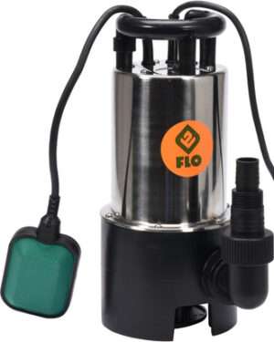 FLO 79791 TAUCHMOTORPUMPE F. SCHMUTZWASSER INOX 900W / 16000 l/h