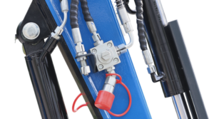 HydraulikanschlüsseVolle hydraulische Ausstattung mit 2× 2-Wege-Ventil.
