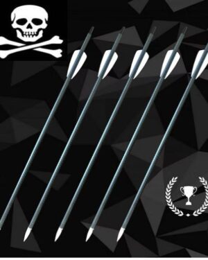 5 x Premiumpfeile 15" - Cobra Siege - 3 Vanes
